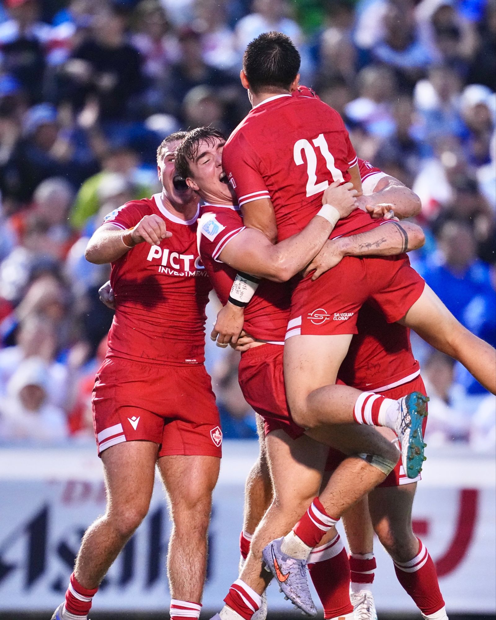CANADÁ SUPERÓ A ESTADOS UNIDOS Y SE QUEDÓ CON EL TERCER PUESTO DE LA PACIFIC NATIONS CUP