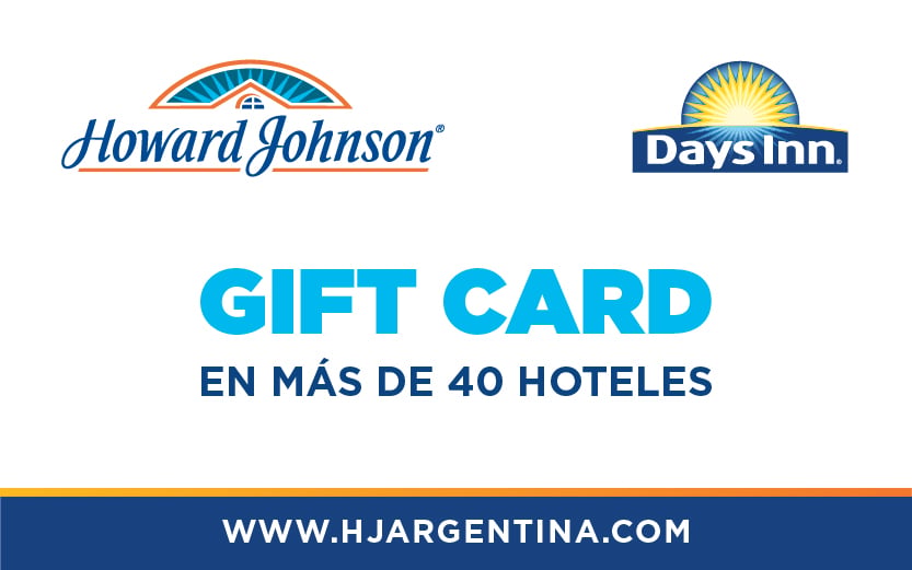 Howard Johnson y Days Inn — Gift Card en más de 40 hoteles