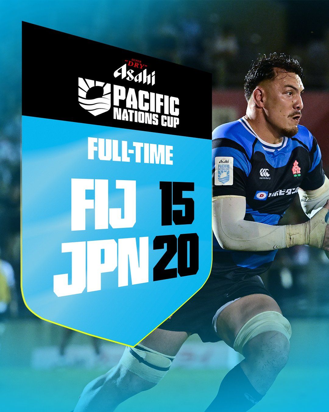 JAPÓN VENCIÓ A FIJI Y SE CONSAGRÓ CAMPEÓN DE LA PACIFIC NATIONS CUP