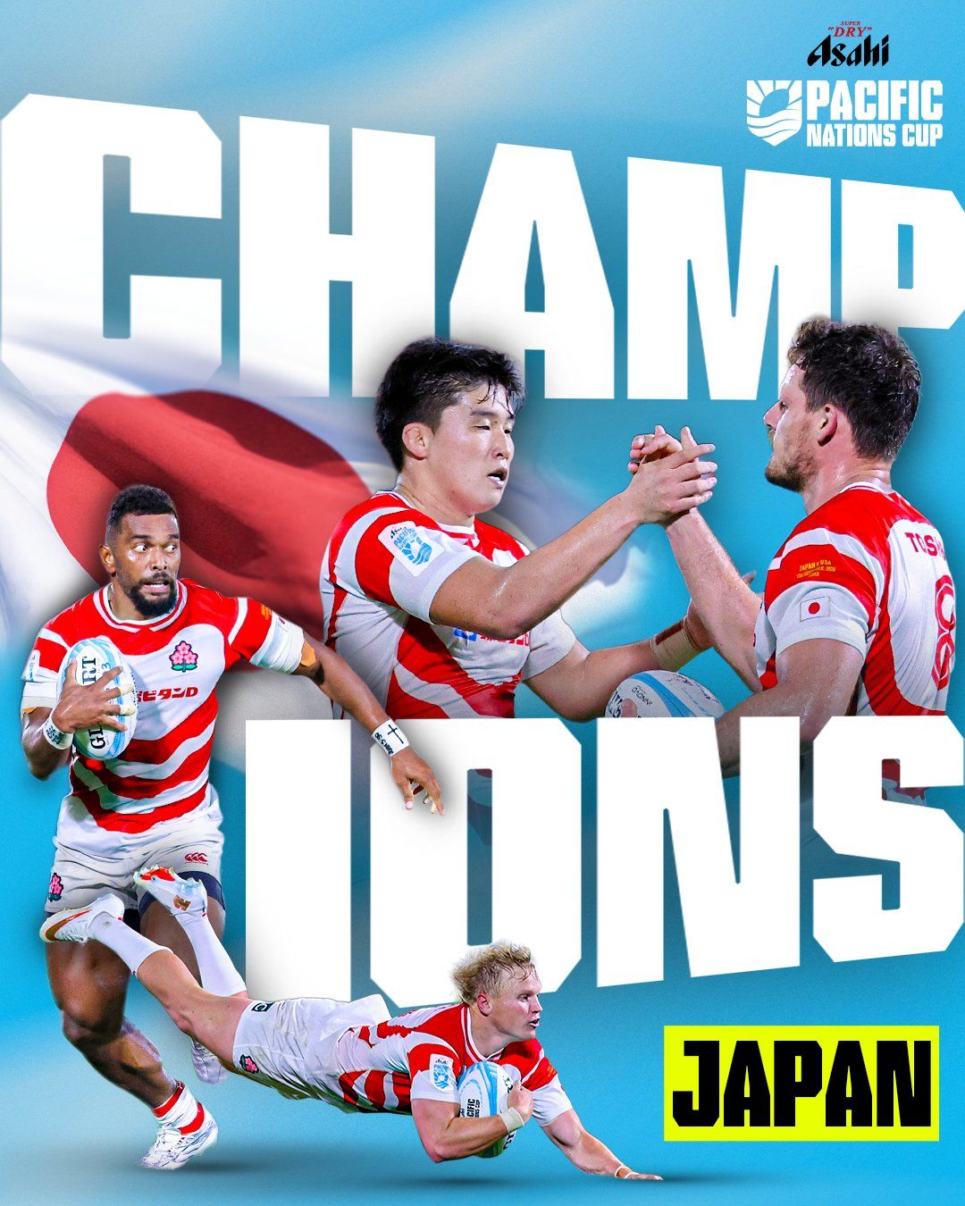 JAPÓN VENCIÓ A FIJI Y SE CONSAGRÓ CAMPEÓN DE LA PACIFIC NATIONS CUP