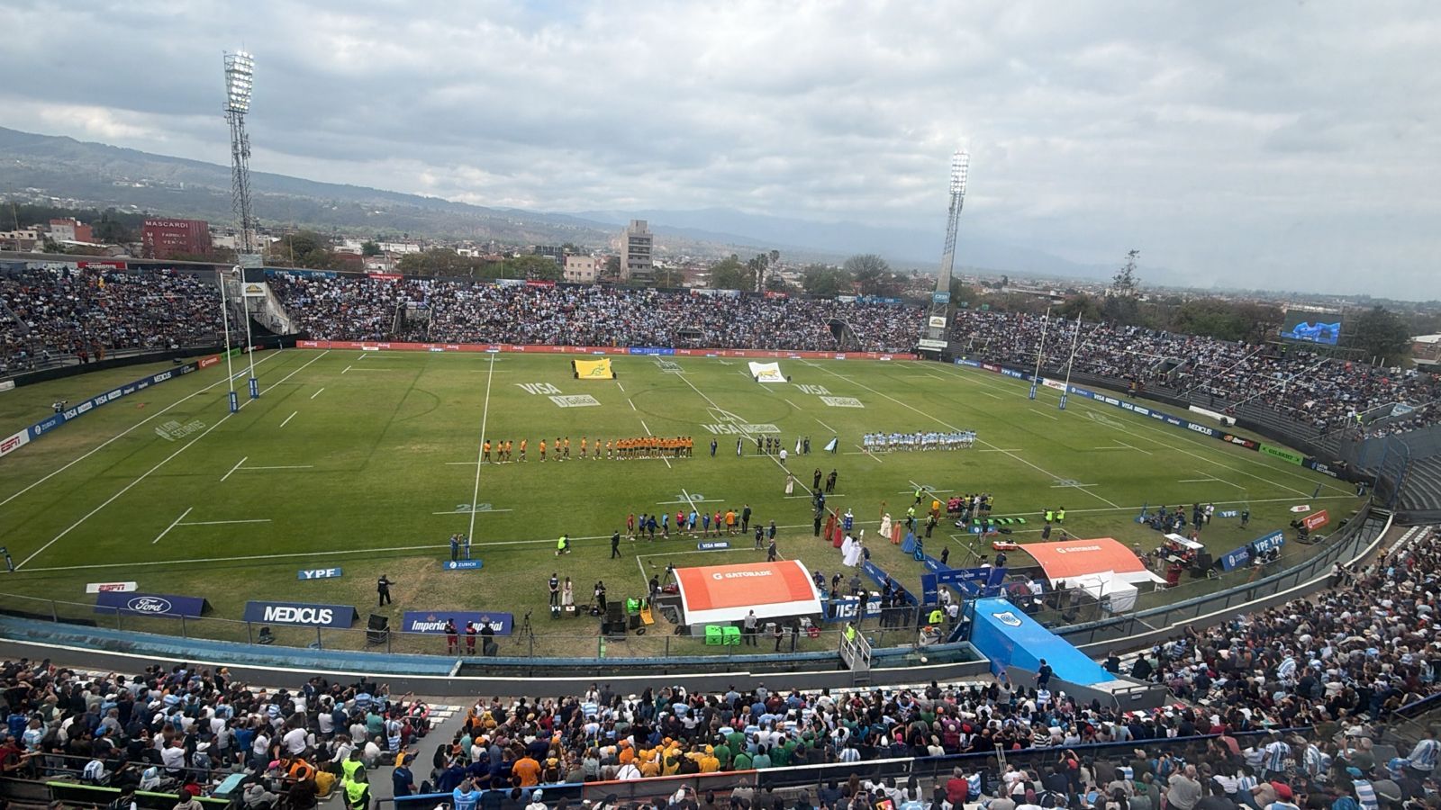 LOS PUMAS NO CONFORMARON Y PERDIERON ANTE AUSTRALIA EN JUJUY