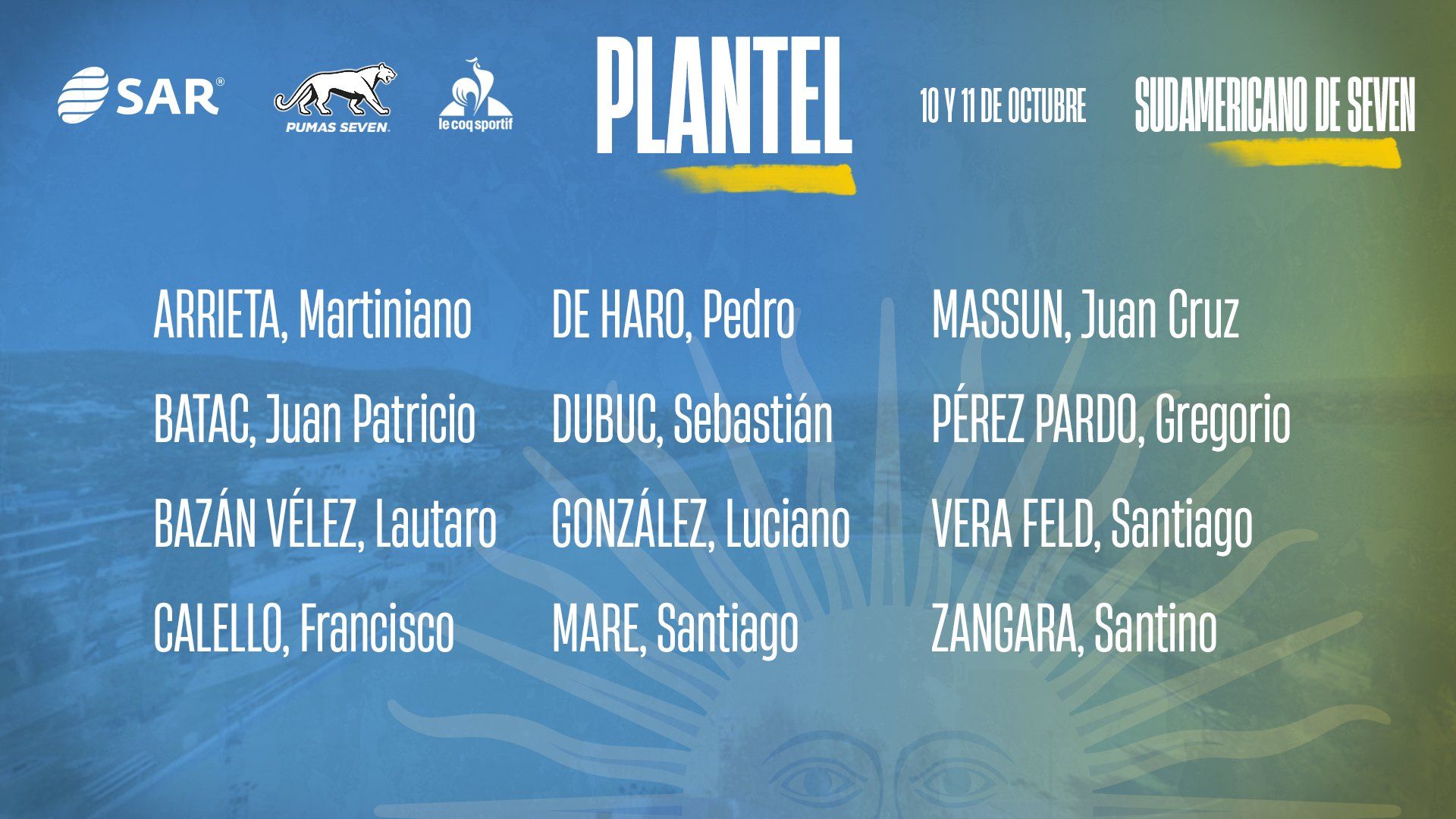 Villa Carlos Paz recibirá al Sudamericano de Seven masculino y femenino
