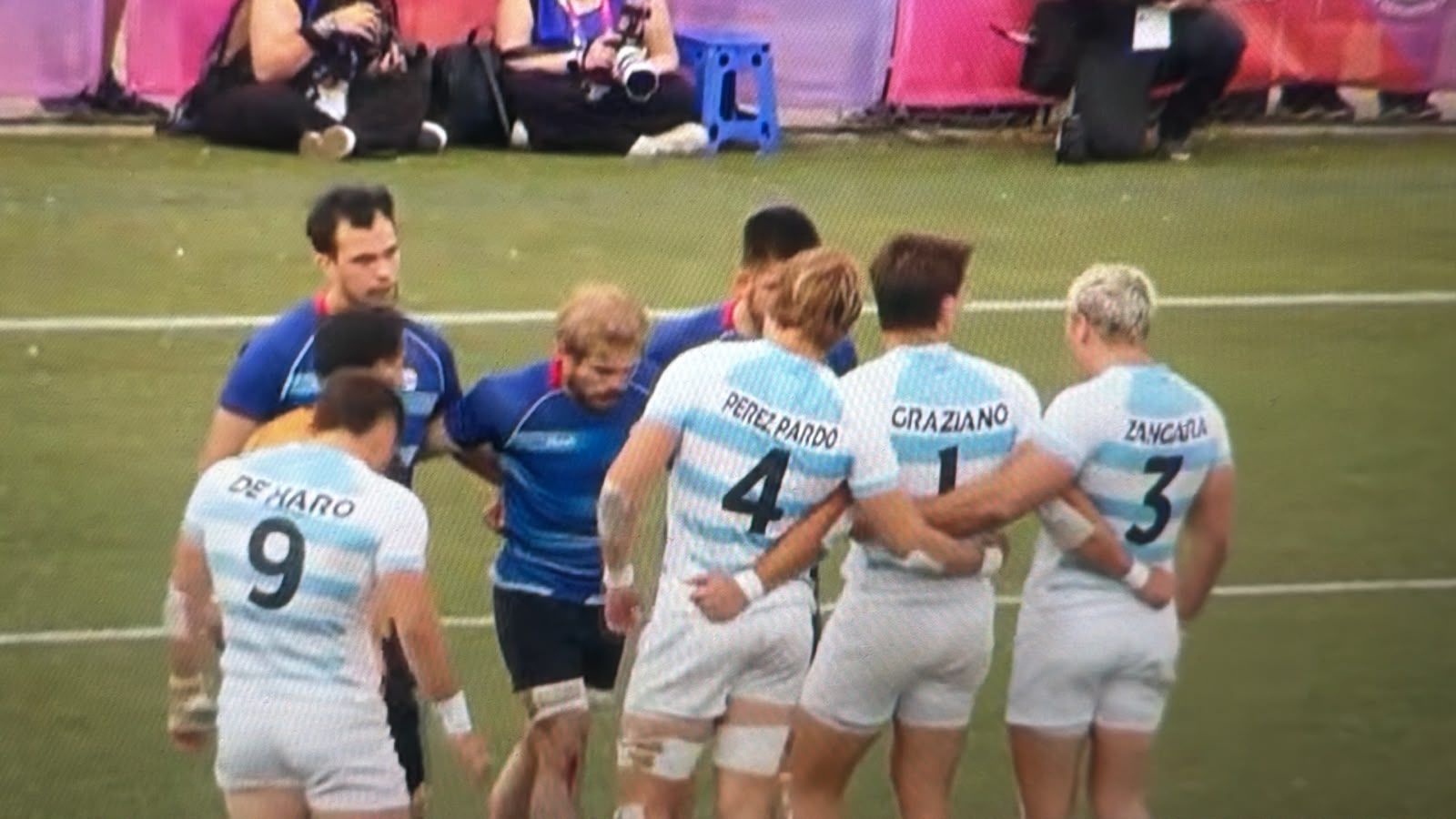 LOS PUMAS 7S GOLEARON A PARAGUAY EN EL DEBUT DE LOS JUEGOS SURAMERICANOS