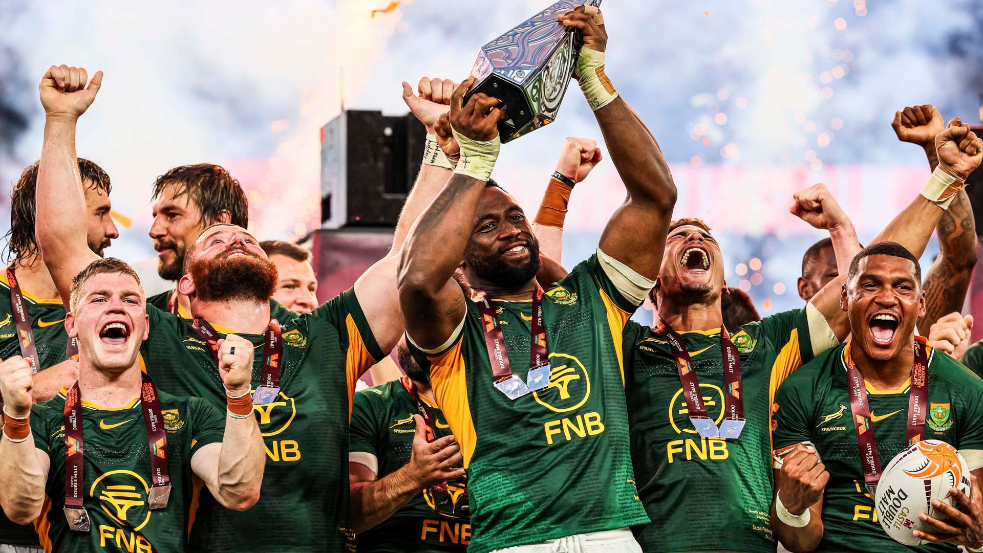 SUDÁFRICA AUMENTÓ LA BRECHA Y SIGUE SIENDO EL NÚMERO UNO DEL RANKING MUNDIAL, LOS PUMAS OCTAVOS