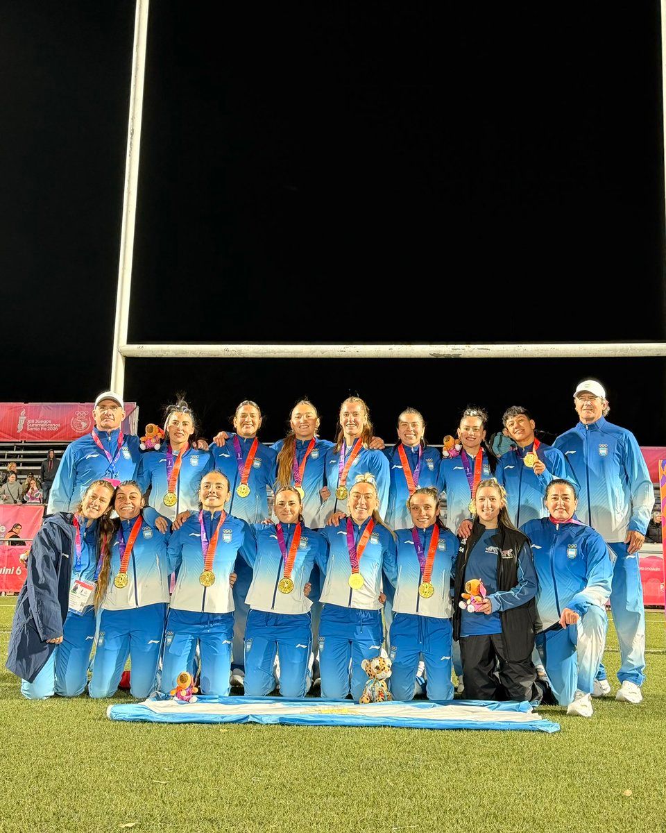 LAS YAGUARETÉS SON MEDALLA DE ORO EN LOS JUEGOS SURAMERICANOS
