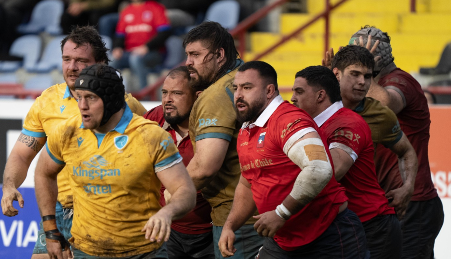 CHILE XV VENCIÓ EN SU CASA A URUGUAY XV EN EL AMERICA RUGBY CHAMPIONSHIP