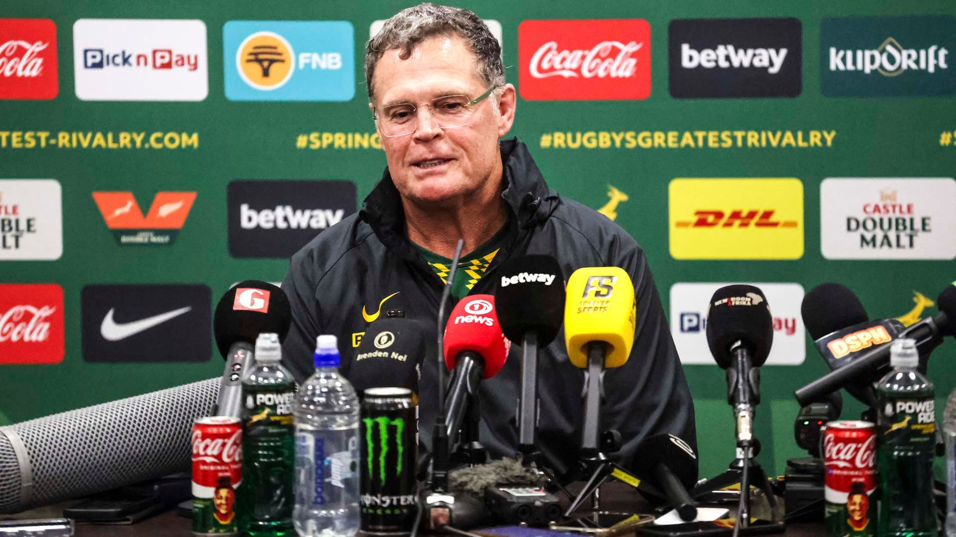RASSIE ERASMUS: "SERÁ AGRADABLE AFRONTAR EL PRÓXIMO PRÓXIMO PARTIDO COMO LOS MENOS FAVORITOS"