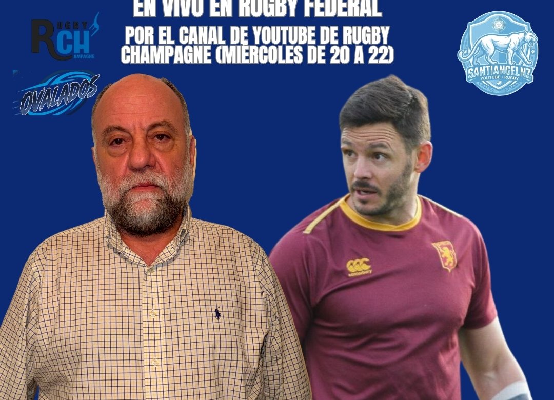 ESTA NOCHE UN NUEVO PROGRAMA DE RUGBY CHAMPAGNE FEDERAL