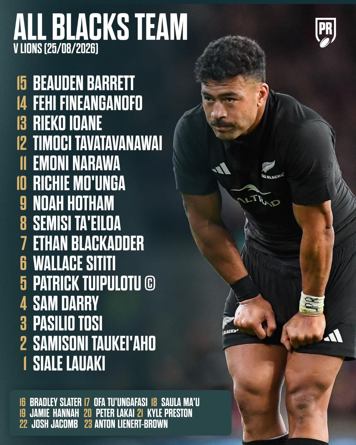 LOS ALL BLACKS SIGUEN SU GIRA POR SUDÁFRICA Y SE MIDEN CON LIONS