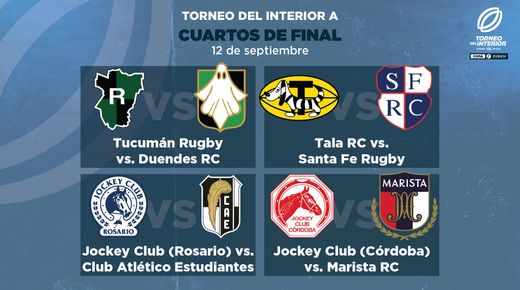 SE RESOLVIÓ EL PARTIDO SUSPENDIDO Y QUEDARON DEFINIDOS LOS CRUCES DE LOS CUARTOS DE FINAL DEL TORNEO DEL INTERIOR 