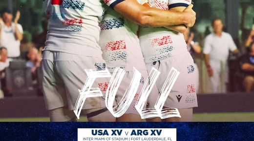 ARGENTINA XV NO PUDO CON ESTADOS UNIDOS Y FUE DERROTADO POR 25 A 24