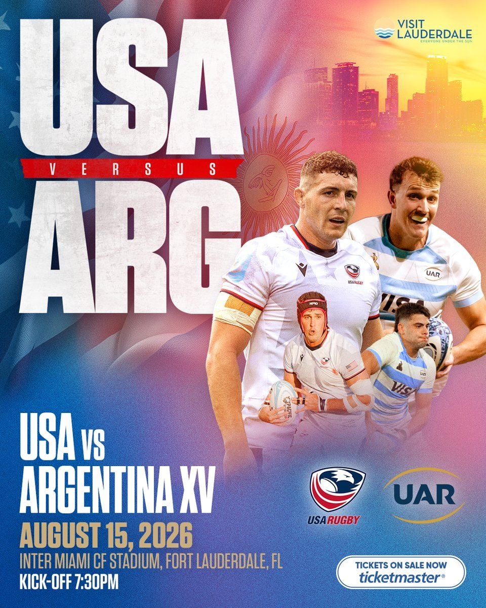 ÁLVARO GALINDO CON TODO CONFIRMADO PARA QUE ARGENTINA XV JUEGUE ANTE USA EN FORT LAUDERDALE