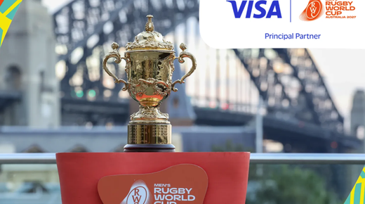VISA SE UNE A LA COPA MUNDIAL DE RUGBY COMO SOCIO PRINCIPAL PARA AUSTRALIA 2027 Y 2029