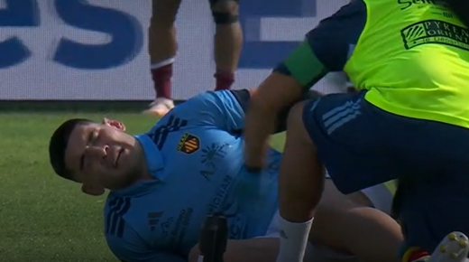 COCO RUIZ Y JOAQUÍN OVIEDO LESIONADOS EN PERPIGNAN, PREOCUPAN A LOS PUMAS 