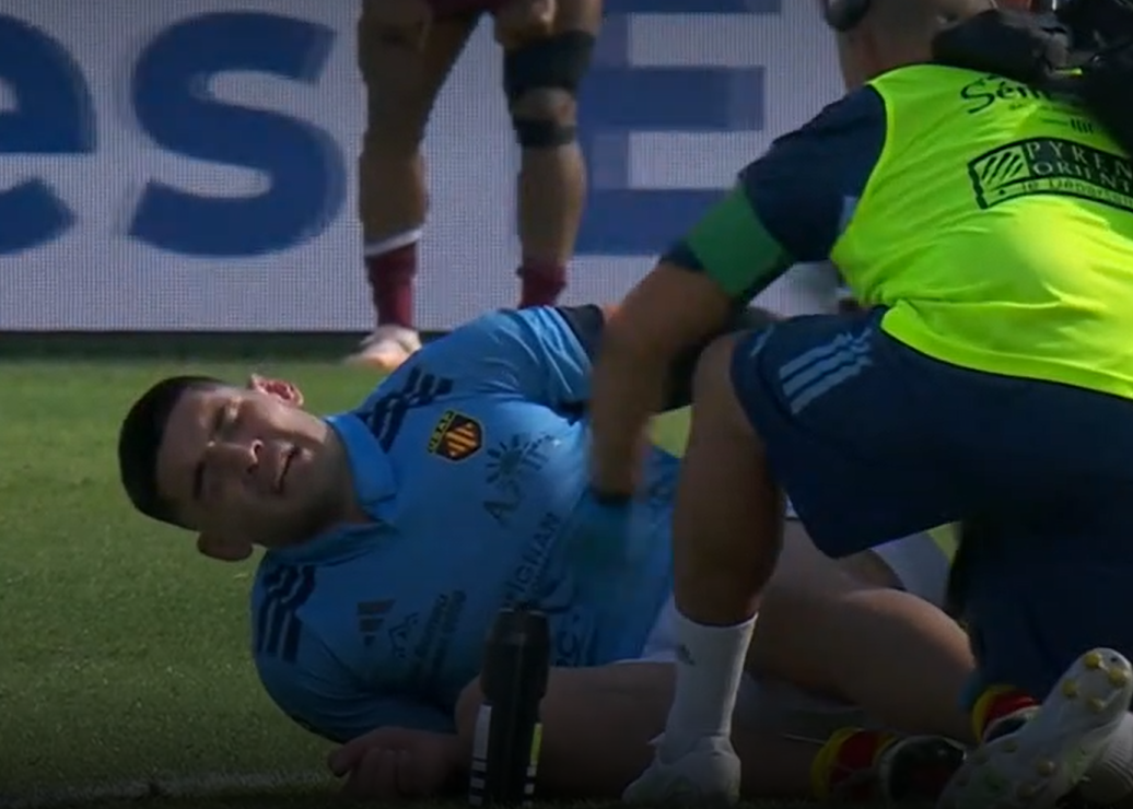 COCO RUIZ Y JOAQUÍN OVIEDO LESIONADOS EN PERPIGNAN, PREOCUPAN A LOS PUMAS 