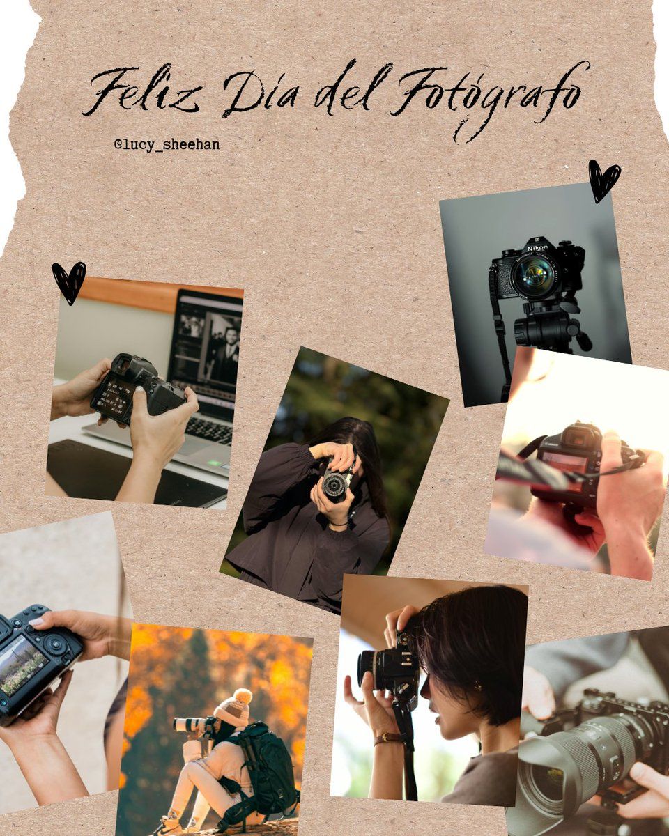 FELICIDADES A TODOS LOS FOTÓGRAFOS EN SU DÍA