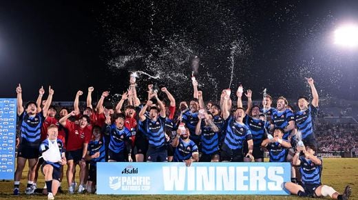 JAPÓN VENCIÓ A FIJI Y SE CONSAGRÓ CAMPEÓN DE LA PACIFIC NATIONS CUP