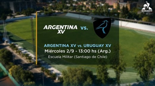 ARGENTINA XV ABRE LA SEGUNDA JORNADA DEL AMRCH ANTE URUGUAY XV 