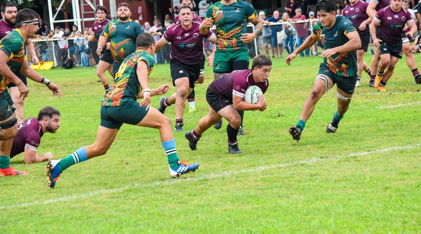 LANÚS R.C DERROTÓ A LUJÁN R.C Y SE AFIANZÓ EN EL TERCER PUESTO 