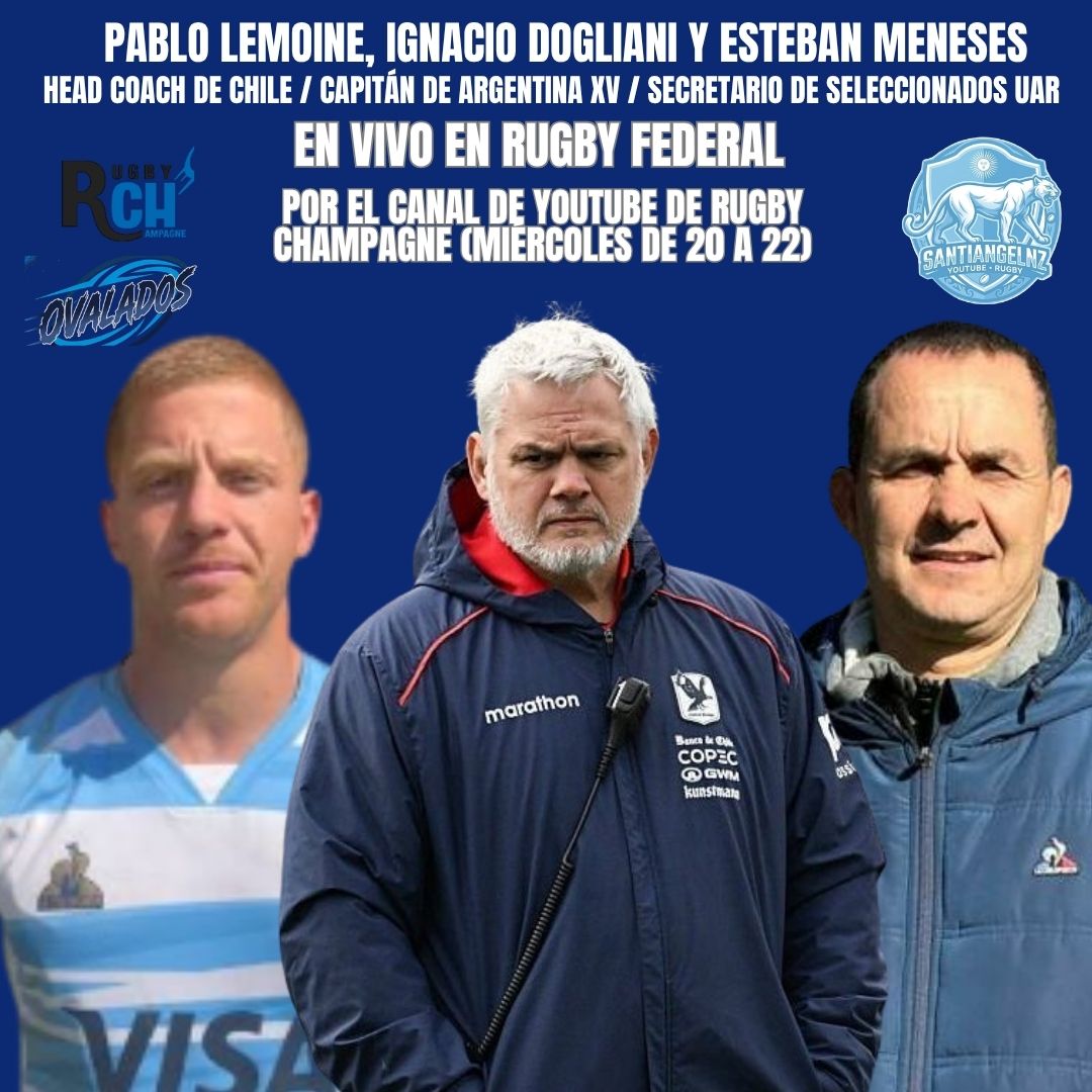 ESTA NOCHE UN NUEVO PROGRAMA DE RUGBY CHAMPAGNE FEDERAL