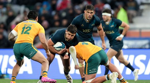 LOS PUMAS Y UN EMPATE ANTE LOS WALLABIES EN MENDOZA CON SABOR A POCO 