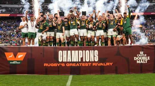 SUDÁFRICA LE VOLVIÓ A GANAR A NUEVA ZELANDA, EN ESTADOS UNIDOS, Y SE QUEDÓ CON LA COPA DE CAMPEÓN