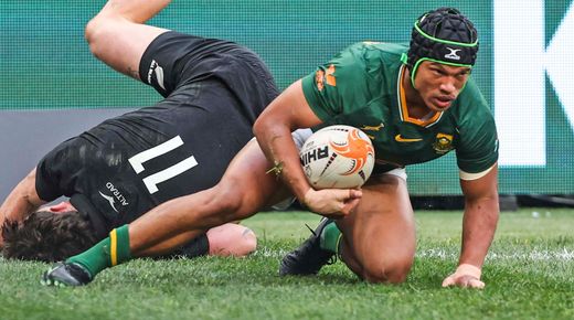 TRIUNFO DE LOS SPRINGBOKS ANTE NUEVA ZELANDA PARA PONER LA SERIE 2 A 1 