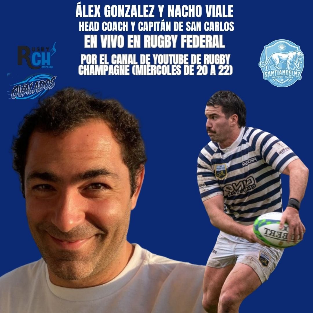 Esta noche un nuevo programa de Rugby Champagne Federal con los campeones en vivo