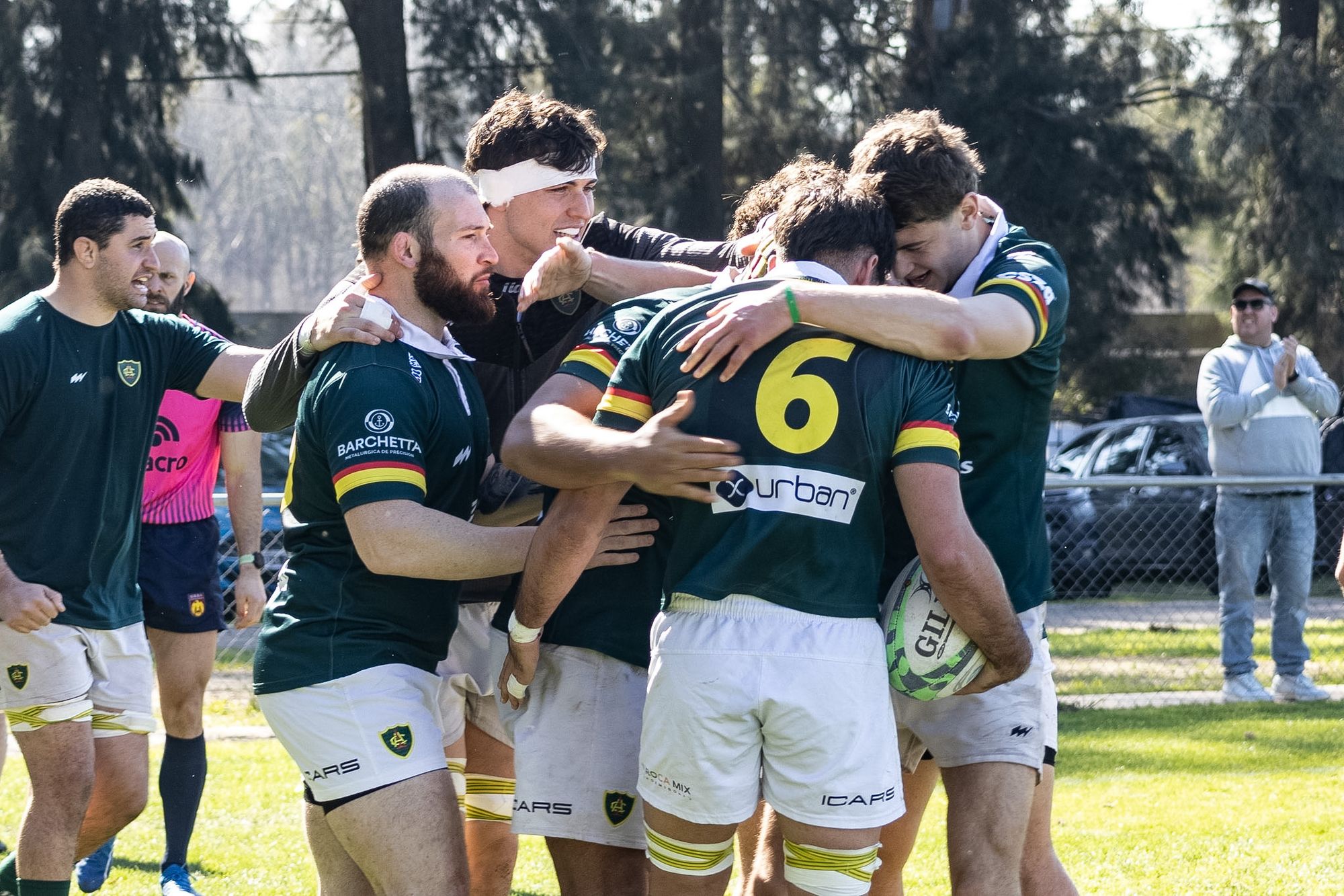 LOMAS ATHLETIC FESTEJÓ EN EZEIZA ANTE GEBA Y QUEDÓ COMO ÚNICO ESCOLTA DEL PUNTERO