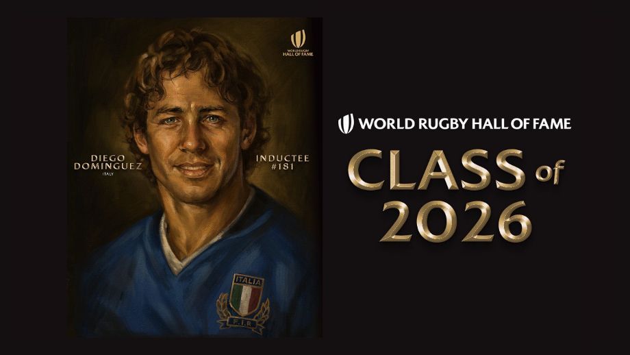 CINCO LEYENDAS MÁS SE SUMAN AL SALÓN DE LA FAMA DE WORLD RUGBY